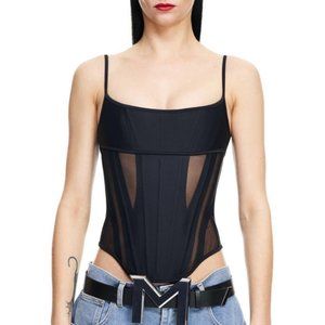 Mugler hm H&M Corset Top Small